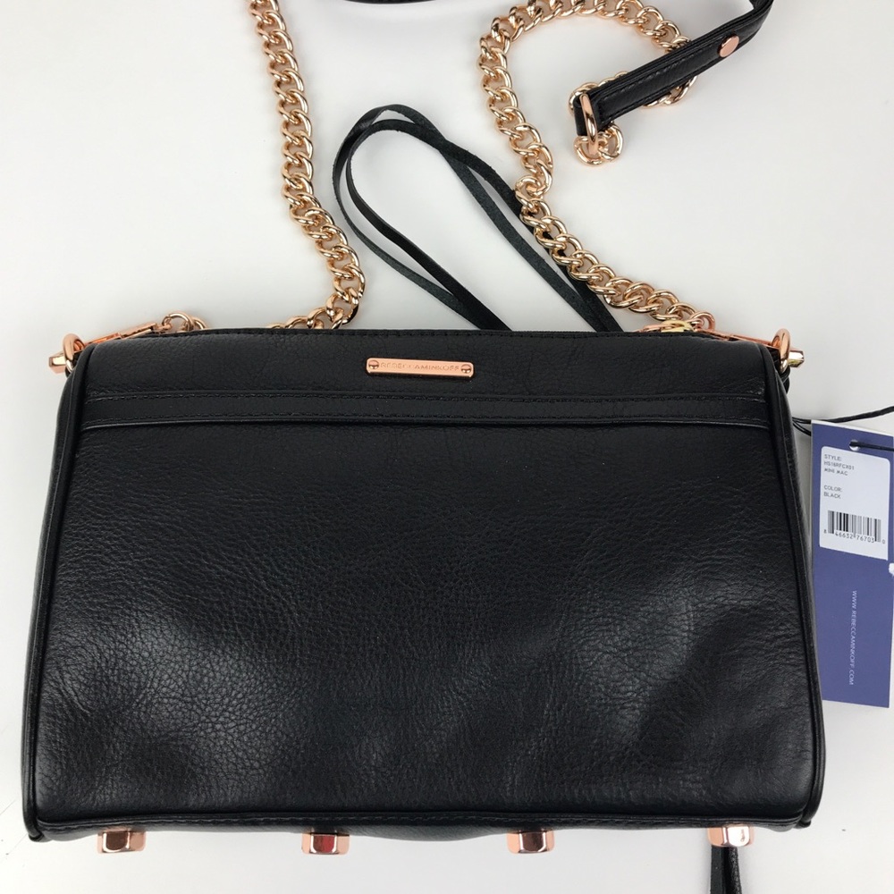 New Rebecca Minkoff Mini Mac Leather Crossbody - Picture 4 of 8